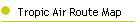 Tropic Air Route Map